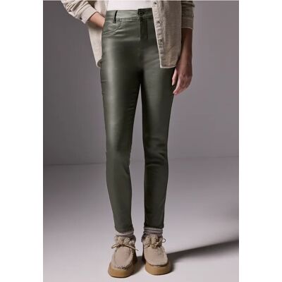 Street One Studio Beschichtete Hose - Grün - Damen Street One Studio Beschichtete Hose - Grün - Damen