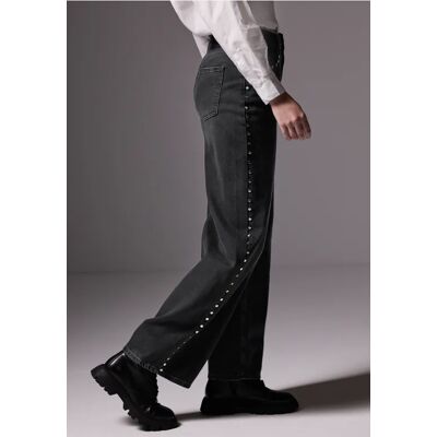 Street One Studio Wide Leg Jeans - Schwarz - Damen Street One Studio Wide Leg Jeans - Schwarz - Damen