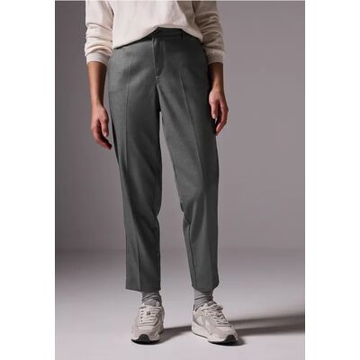 Street One Studio Chino im Melange-Look - Grau - Damen Street One Studio Chino im Melange-Look - Grau - Damen