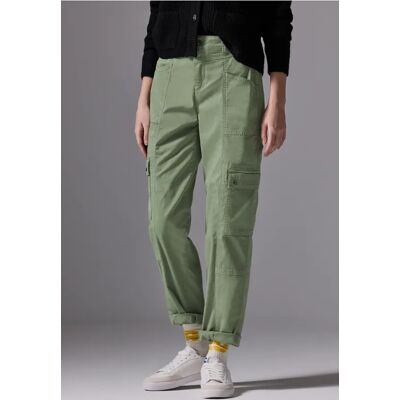 Street One Studio Cargo Hose - Grün - Damen Street One Studio Cargo Hose - Grün - Damen