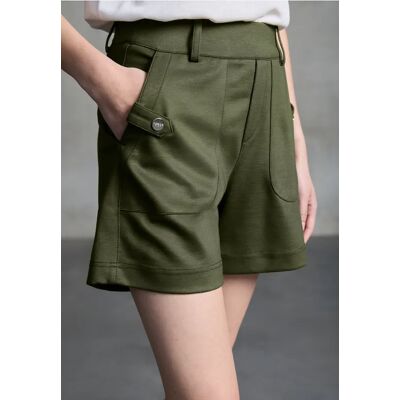 Street One Studio Shorts im Loose Fit - Grün - Damen Street One Studio Shorts im Loose Fit - Grün - Damen