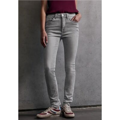 Street One Studio Skinny Fit Jeans - Grau - Damen Street One Studio Skinny Fit Jeans - Grau - Damen