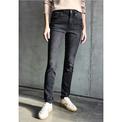 Street One Studio Skinny Fit Jeans - Schwarz - Damen Street One Studio Skinny Fit Jeans - Schwarz - Damen
