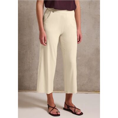 Street One Studio 7/8 Jersey Culotte - Beige - Damen Street One Studio 7/8 Jersey Culotte - Beige - Damen