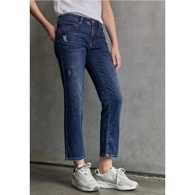 Street One Studio Straight Leg Jeans - Blau - Damen Street One Studio Straight Leg Jeans - Blau - Damen
