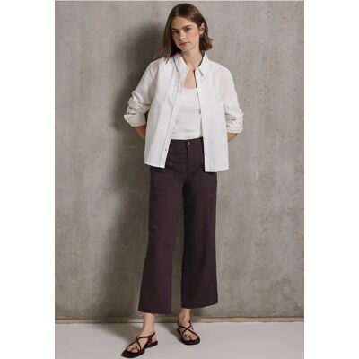Street One Studio Hose aus Baumwollmix - Rot - Damen Street One Studio Hose aus Baumwollmix - Rot - Damen