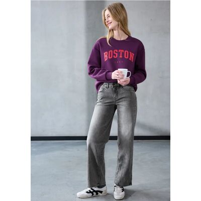 Street One Studio Wide Leg Jeans - Schwarz - Damen Street One Studio Wide Leg Jeans - Schwarz - Damen