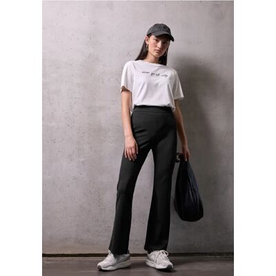 Street One Studio Punto di Roma Bootcut Hose - Schwarz - Damen Street One Studio Punto di Roma Bootcut Hose - Schwarz - Damen