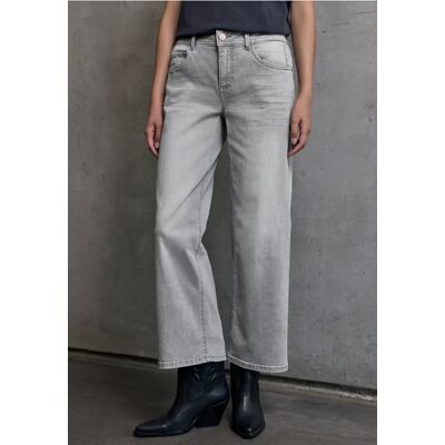 Street One Studio Wide Leg Jeans - Grau - Damen Street One Studio Wide Leg Jeans - Grau - Damen