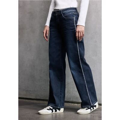 Street One Studio Wide Leg Jeans - Blau - Damen Street One Studio Wide Leg Jeans - Blau - Damen
