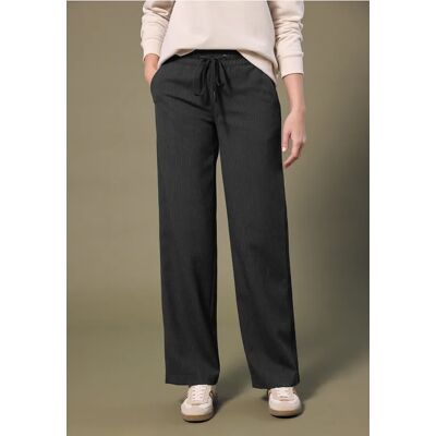 Street One Studio Hose mit Gallonstreifen - Grau - Damen Street One Studio Hose mit Gallonstreifen - Grau - Damen