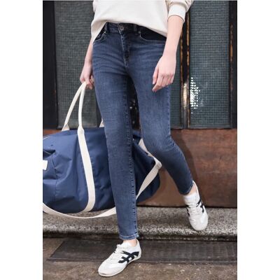 Street One Studio Skinny Leg Jeans - Blau - Damen Street One Studio Skinny Leg Jeans - Blau - Damen