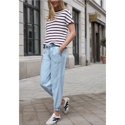 Street One Studio Tapered Leg Jeans im Loose Fit - Blau - Damen Street One Studio Tapered Leg Jeans im Loose Fit - Blau - Damen
