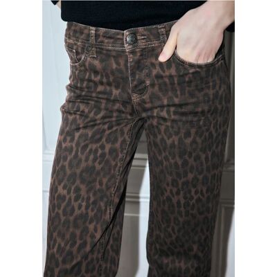 Street One Studio Wide Leg Leo Jeans - Braun - Damen Street One Studio Wide Leg Leo Jeans - Braun - Damen