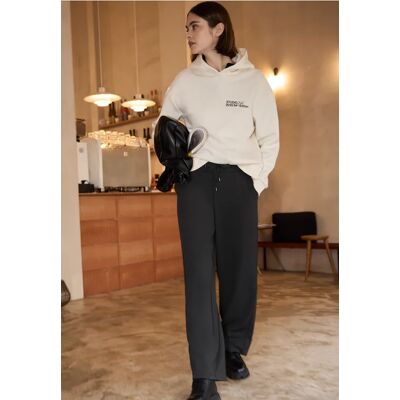 Street One Studio Straight Leg Hose - Schwarz - Damen Street One Studio Straight Leg Hose - Schwarz - Damen