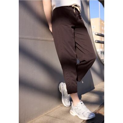 Street One Studio Tapered Leg Hose - Braun - Damen Street One Studio Tapered Leg Hose - Braun - Damen