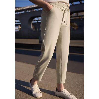 Street One Studio Mid Waist Slim Leg Hose im Loose Fit - Beige - Damen Street One Studio Mid Waist Slim Leg Hose im Loose Fit - Beige - Damen