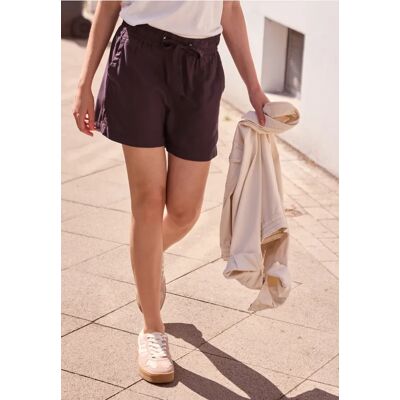 Street One Studio Mid Waist Shorts im Loose Fit - Lila - Damen Street One Studio Mid Waist Shorts im Loose Fit - Lila - Damen