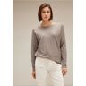 Street One Pullover mit Dolman-Ärmel  - Braun - Damen