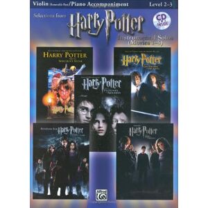 John Williams - Harry Potter Movies 1-5, w. Audio-CD, for Violin and Piano Accompaniment - Preis vom 06.09.2023 05:03:33 h