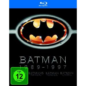 Tim Burton - Batman 1989-1997 (Batman / Batmans Rückkehr / Batman Forever / Batman & Robin) [Blu-ray] [4 Blu-rays] - Preis vom 29.05.2023 05:06:43 h