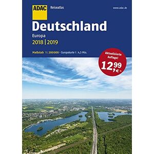unbekannt - ADAC Reiseatlas Deutschland, Europa 2018/2019 1:200 000 (ADAC Atlanten) - Preis vom 06.09.2023 05:03:33 h
