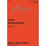 Paul Badura-Skoda - Sämtliche Etüden: Nach den Quellen herausgegeben und mit Fingersätzen versehen. op. 10 + 25. Klavier. (Wiener Urtext Edition) - Preis vom 06.05.2024 04:58:55 h