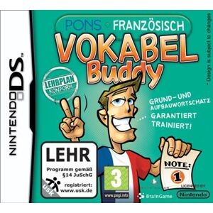 BrainGamePublishing - PONS Buddy Vokabeltrainer Französisch (NDS) - Preis vom 16.04.2024 05:00:44 h