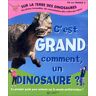 Hachette Jeunesse - C'est grand comment, un dinosaure ? (Jeunesse) - Preis vom 27.03.2024 06:01:49 h