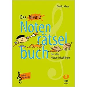 Guido Klaus - Das kleine Notenrätselbuch: Violinschlüssel - Für alle Noten-Frischlinge - Preis vom 06.09.2023 05:03:33 h