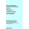 National Research Council - Recommendations for the Disposal of Chemical Agents and Munitions - Preis vom 02.05.2024 04:56:15 h