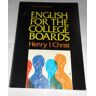 christ-henry-i - English for the College Boards 1995 - Preis vom 28.03.2024 06:04:05 h