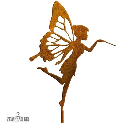 Zawieszalnia – Gartendekoration aus Corten-Stahl Fee Cataleya XL auf Stab Zawieszalnia – Gartendekoration aus Corten-Stahl Fee Cataleya XL auf Stab