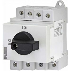 ETI PV-Trennschalter DC 4-polig 25A 1000V DC IP40 ETI PV-Trennschalter DC 4-polig 25A 1000V DC IP40