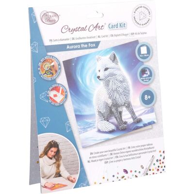 MODERNE HAUSFRAU Bastel-Set, Crystal Art MODERNE HAUSFRAU Bastel-Set, Crystal Art