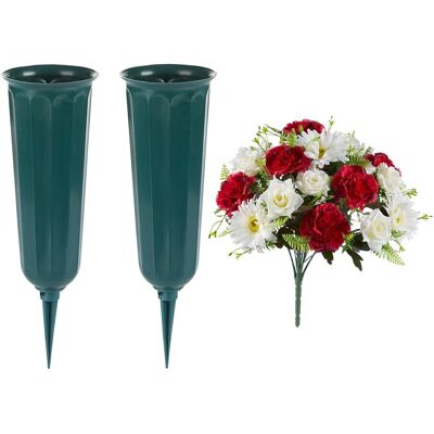 viva domo Grabstrauß-Set, 3-teilig viva domo Grabstrauß-Set, 3-teilig