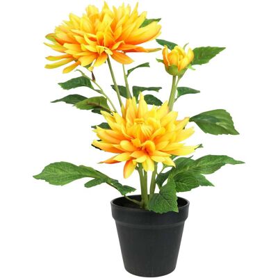 MODERNE HAUSFRAU Kunstblume "Chrysanthemen im Topf" MODERNE HAUSFRAU Kunstblume "Chrysanthemen im Topf"