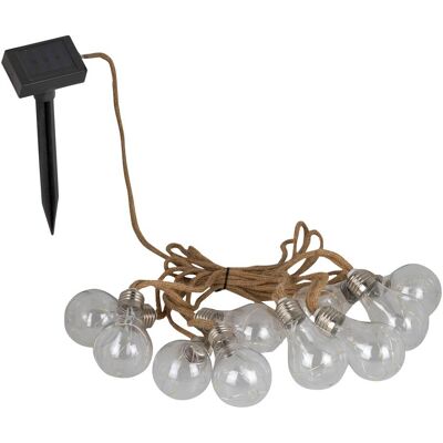 GardenHero Solar-LED-Lichterkette „Glühbirne“, 2,7 m GardenHero Solar-LED-Lichterkette „Glühbirne“, 2,7 m