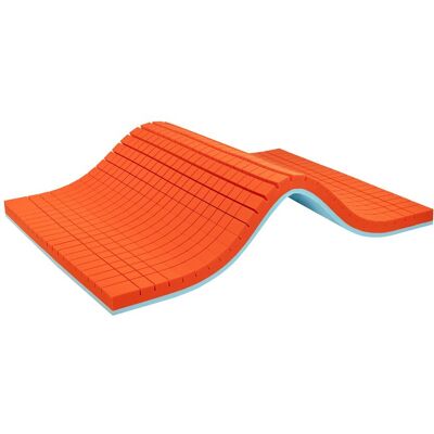 eazzzy Premium Cube Weiß - Matratzen-Topper eazzzy Premium Cube Weiß - Matratzen-Topper