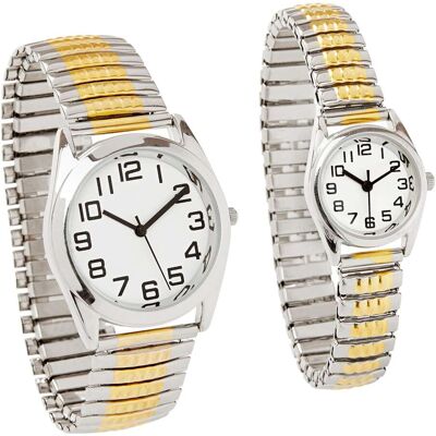 MODERNE HAUSFRAU Stretch-Seniorenuhr MODERNE HAUSFRAU Stretch-Seniorenuhr