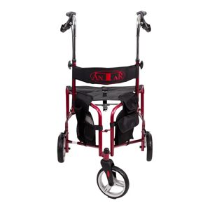 Antar Dreirad Rollator mit Sitz und Rückengurt, faltbar - AT51004