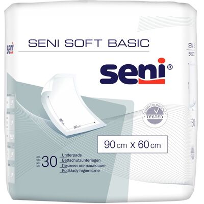 Bettschutzunterlage Seni Soft Basic, 30 Stück Bettschutzunterlage Seni Soft Basic, 30 Stück