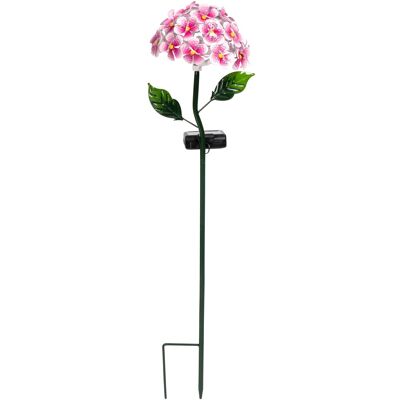 viva domo Solar-LED-Gartenstecker „Blütentraum“, 1 Stück, lila viva domo Solar-LED-Gartenstecker „Blütentraum“, 1 Stück, lila