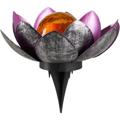 viva domo Solar-Lotusblume, lila viva domo Solar-Lotusblume, lila