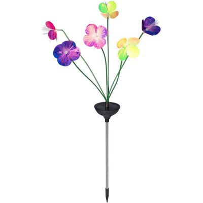 MODERNE HAUSFRAU Solar-LED-Gartenstecker "Blume Solithia" MODERNE HAUSFRAU Solar-LED-Gartenstecker "Blume Solithia"
