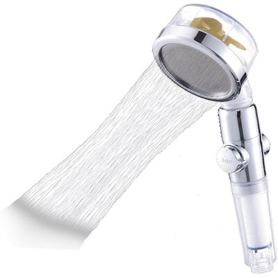 Mediashop Wassersparender Duschkopf "Aquadon Eco Tornado", gold Mediashop Wassersparender Duschkopf "Aquadon Eco Tornado", gold