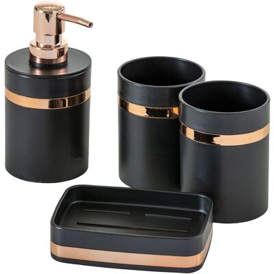 viva domo Badaccessoire-Set „Design“, 4-teilig viva domo Badaccessoire-Set „Design“, 4-teilig