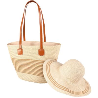 wedolina Strandhut-Taschen-Set, 2-teilig wedolina Strandhut-Taschen-Set, 2-teilig