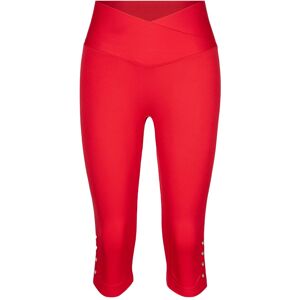 wedolina Capri-Leggings „Diamant-Optik“, Größe: L, rot wedolina Capri-Leggings „Diamant-Optik“, Größe: L, rot