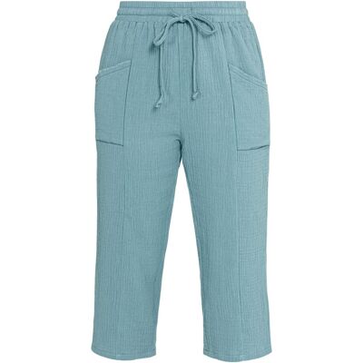 wedolina Musselin-Capri-Hose „Moni“, Größe: S wedolina Musselin-Capri-Hose „Moni“, Größe: S